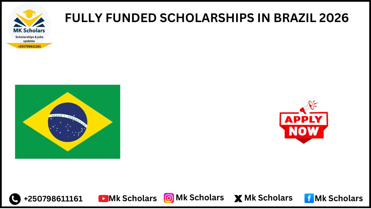 FULLY FUNDED SCHOLARSHIPS IN BRAZIL 2026